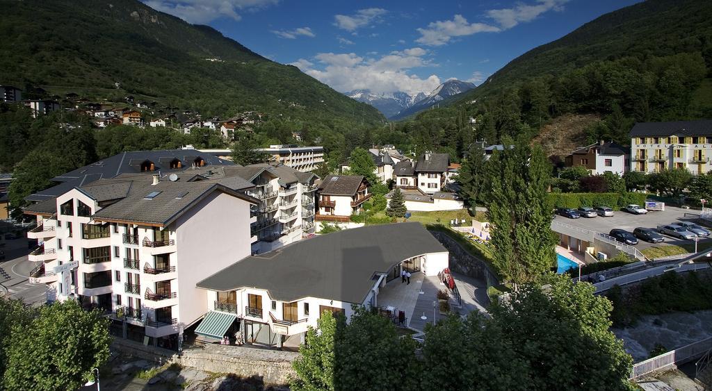 Hotel Amelie Brides-les-Bains Bagian luar foto